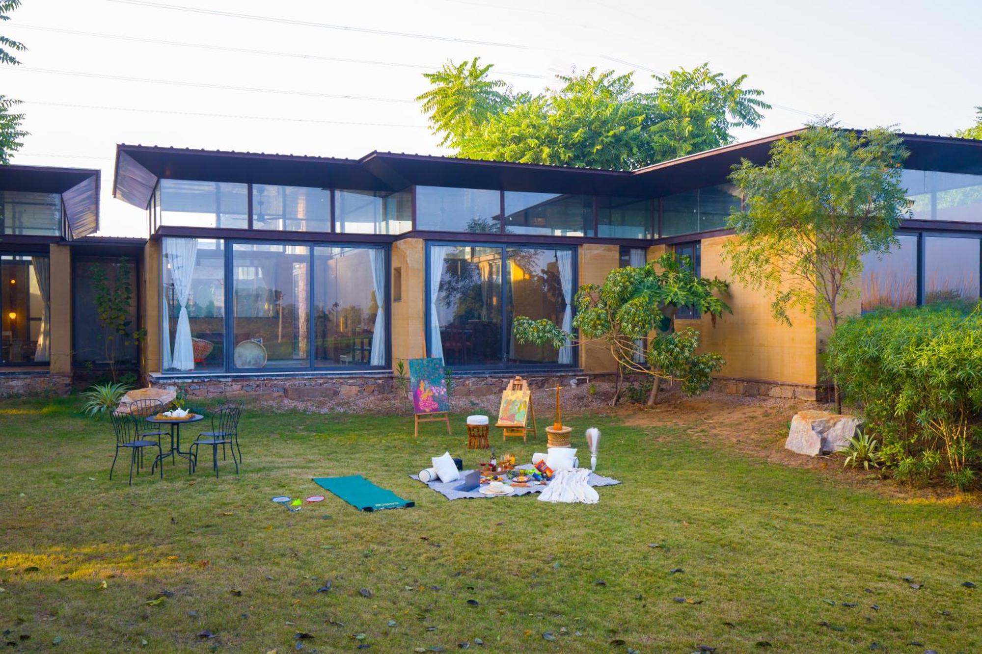 ג'איפור Elivaas Hari Bagh 4 Bhk Villa With Gaming Zone & Art Nook מראה חיצוני תמונה