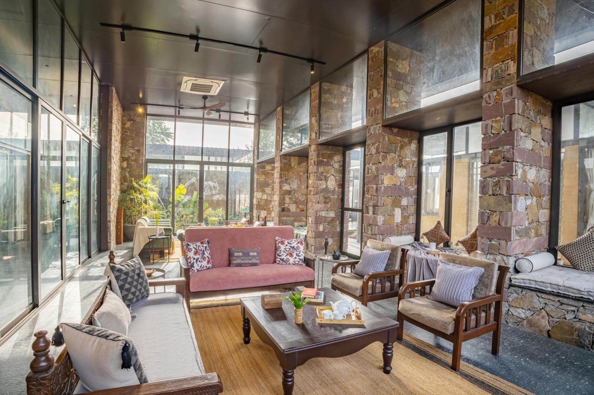 ג'איפור Elivaas Hari Bagh 4 Bhk Villa With Gaming Zone & Art Nook מראה חיצוני תמונה